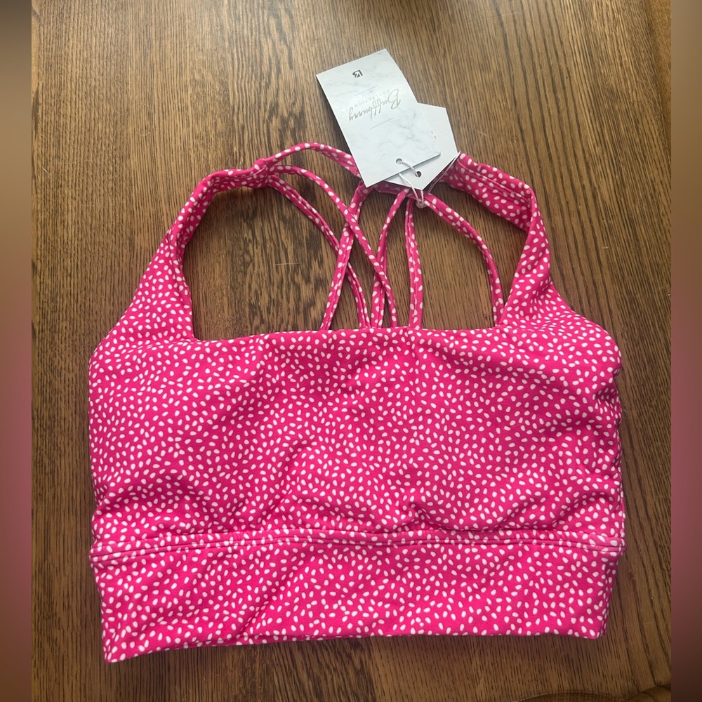 NWT Buffbunny Revolution Sports Bra - Miami Bossy Print - Picture 1 of 7